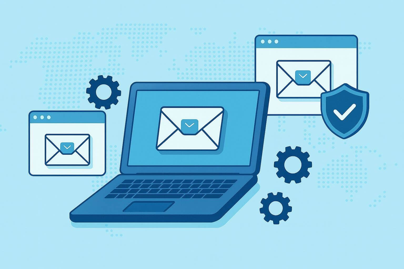 Email scraping illustration